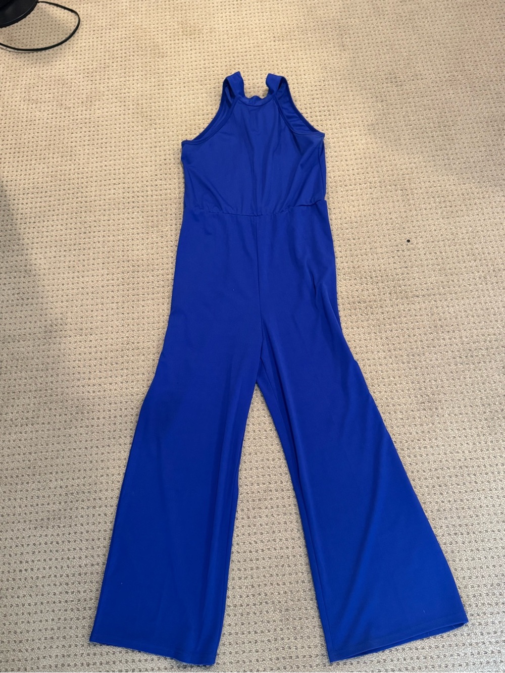 Women’s Royal Blue Wide-Leg Jumpsuit size Small